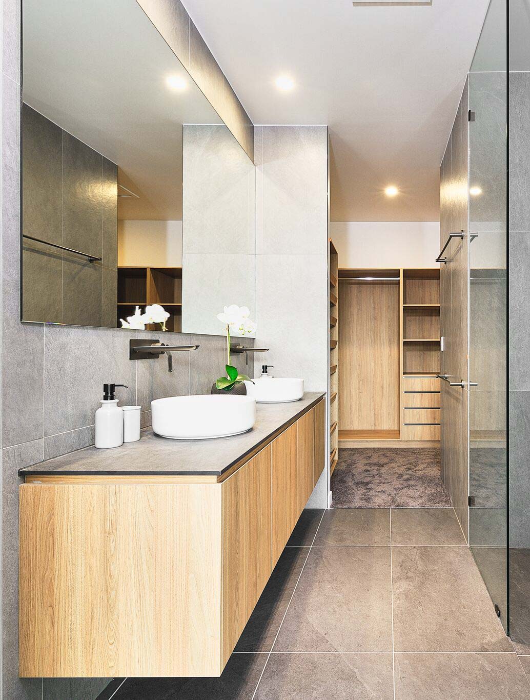 Custom vanity Brisbane Gold Coast home design ideas