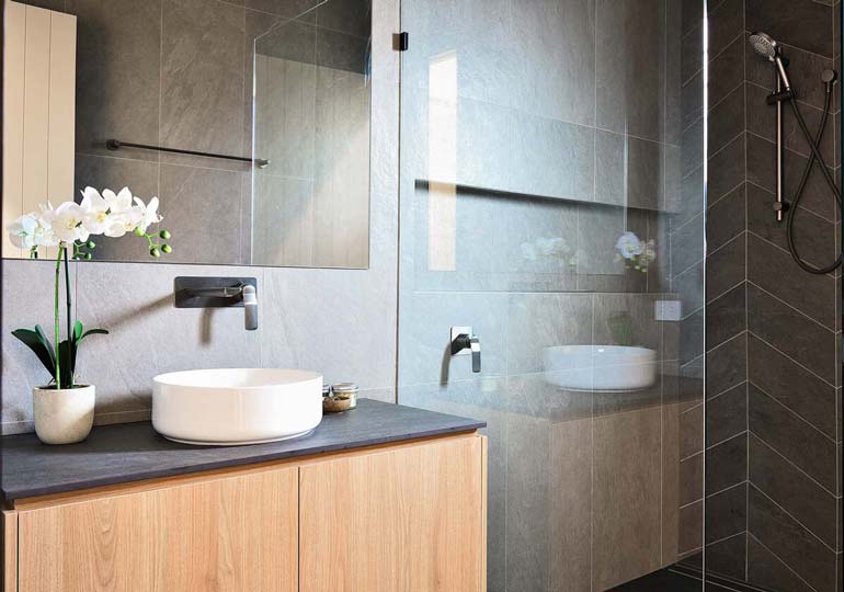 Custom vanity bathroom renovation Brisbane Gold Coast
