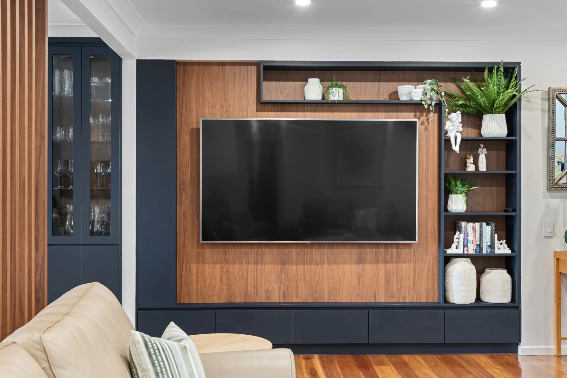 TV Unit Cabinetry based in Newport by Imperial Kitchens